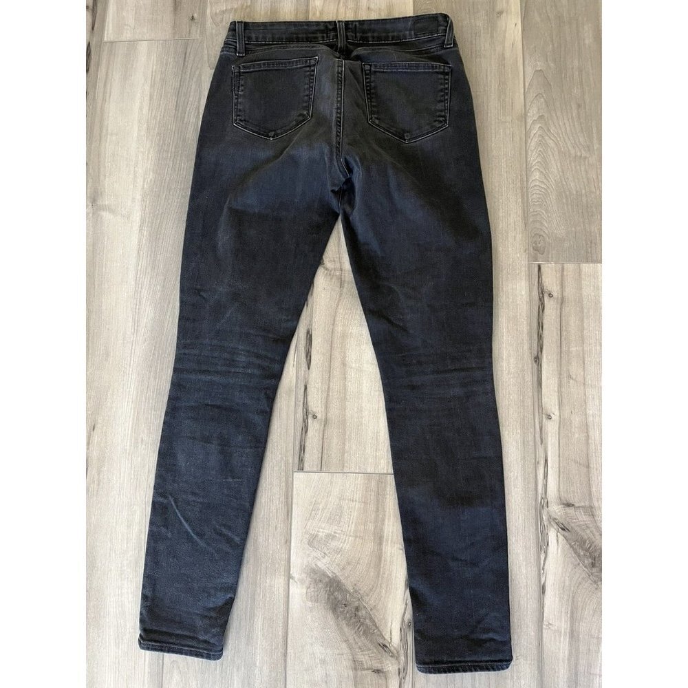 Paige Verdugo Ultra Skinny Jeans size 29 casual 5 pocket black 31" x 30.5" - Picture 5 of 12